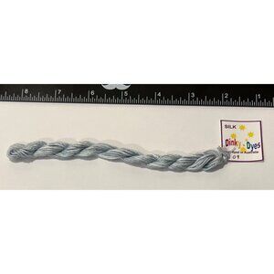 Dinky Dyes #09 Mint 100% Silk Embroidery Thread 8 Mtrs Cross Stitch